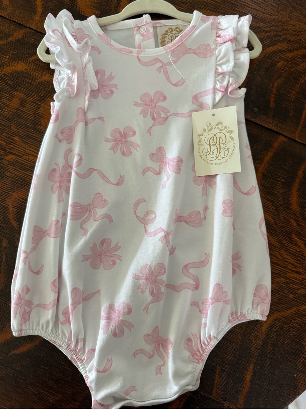 NWT TBBC NEVER TOO MANY BOWS BUBBLE
